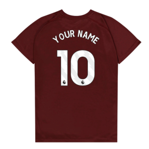 West Ham United Poly T-Shirt (Claret/Blue) - Kids (Your Name)