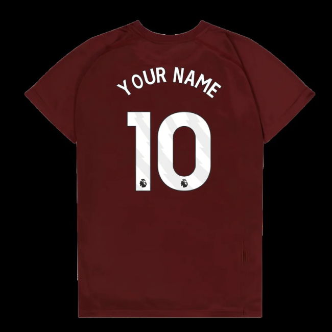 West Ham United Poly T-Shirt (Claret/Blue) - Kids (Your Name)
