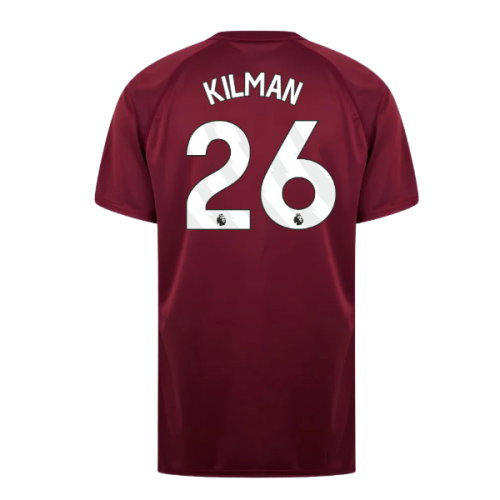 West Ham United Poly T-Shirt (Claret/Blue) (Kilman 26)