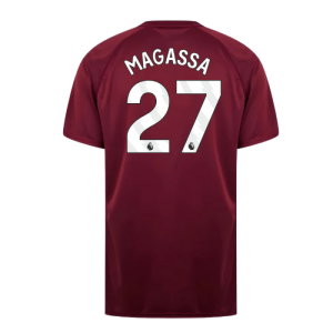 West Ham United Poly T-Shirt (Claret/Blue) (Magassa 27)