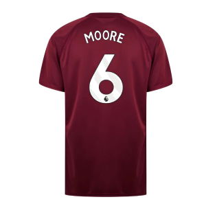 West Ham United Poly T-Shirt (Claret/Blue) (Moore 6)