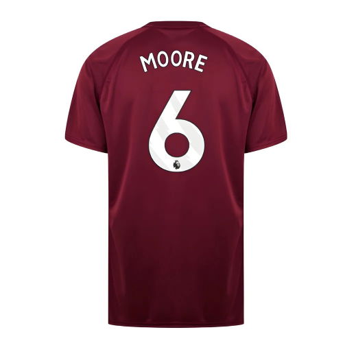 West Ham United Poly T-Shirt (Claret/Blue) (Moore 6)