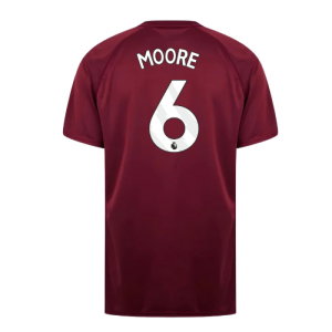 West Ham United Poly T-Shirt (Claret/Blue) (Moore 6)