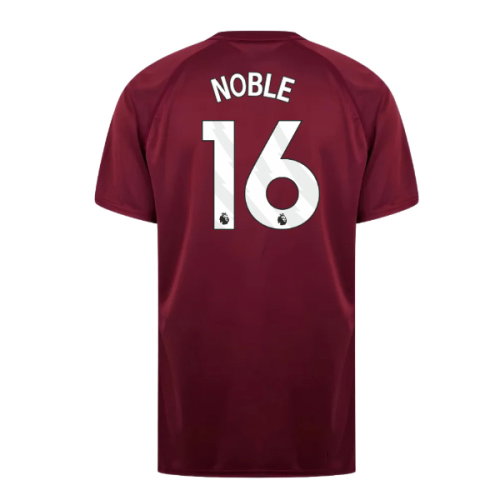 West Ham United Poly T-Shirt (Claret/Blue) (Noble 16)