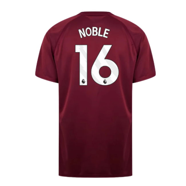 West Ham United Poly T-Shirt (Claret/Blue) (Noble 16)