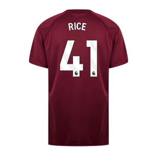 West Ham United Poly T-Shirt (Claret/Blue) (Rice 41)