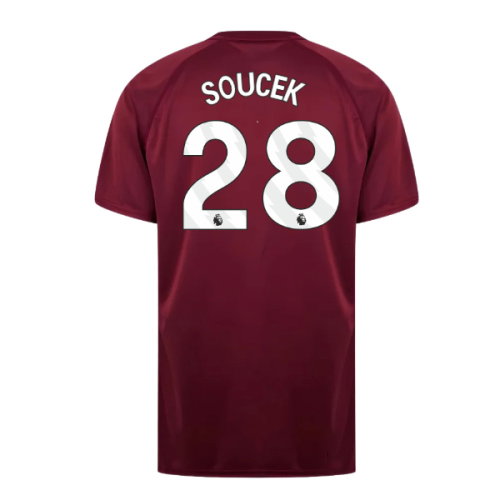 West Ham United Poly T-Shirt (Claret/Blue) (Soucek 28)