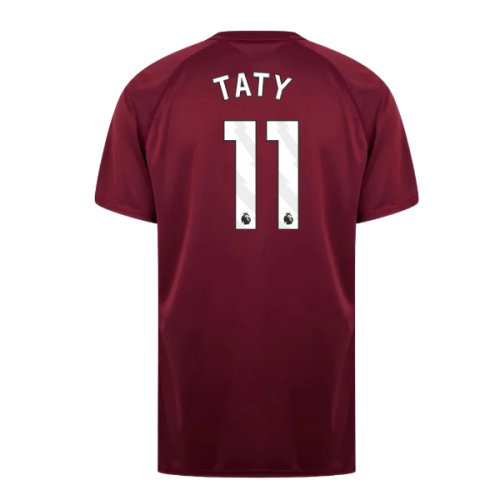West Ham United Poly T-Shirt (Claret/Blue) (Taty 11)