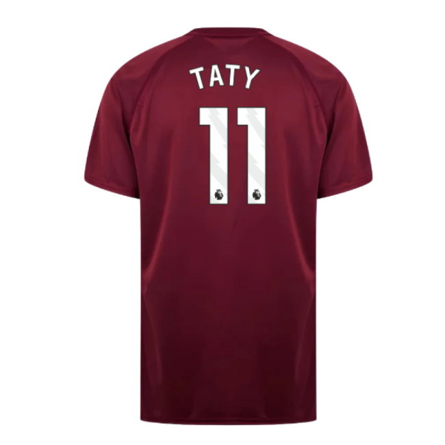 West Ham United Poly T-Shirt (Claret/Blue) (Taty 11)