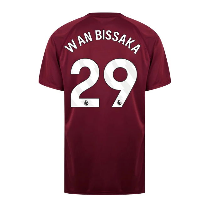 West Ham United Poly T-Shirt (Claret/Blue) (Wan Bissaka 29)