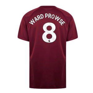 West Ham United Poly T-Shirt (Claret/Blue) (Ward Prowse 8)