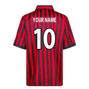 AC Milan 2000 Centenary Retro Football Shirt (Your Name)