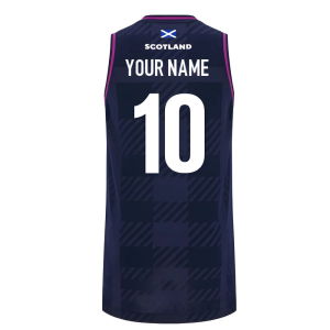 2025-2026 Scotland Rugby Basketball Singlet (Navy)