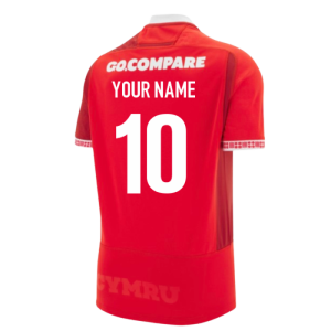 2025-2026 Wales WRU Home Slim Fit Rugby Shirt