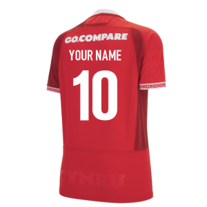 2025-2026 Wales WRU Home Rugby Shirt (Womens)