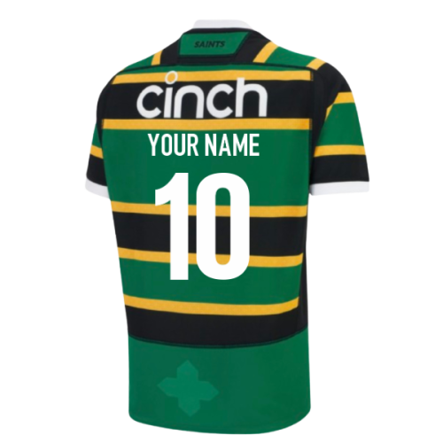 2025-2026 Northampton Saints Home Shirt (Your Name)