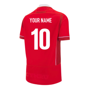 2025-2026 Wales WRU Home WRWC Replica Rugby Shirt (Kids)