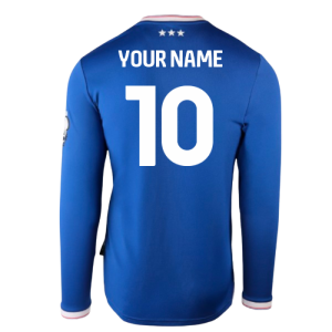2025-2026 Ipswich Town Long Sleeve Home Shirt