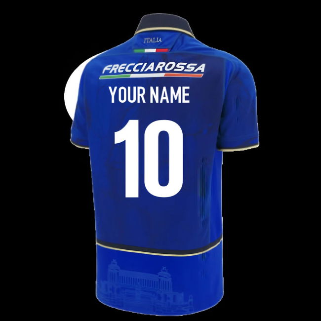 2025-2026 Italy FIR Rugby Home Replica Shirt (Your Name)
