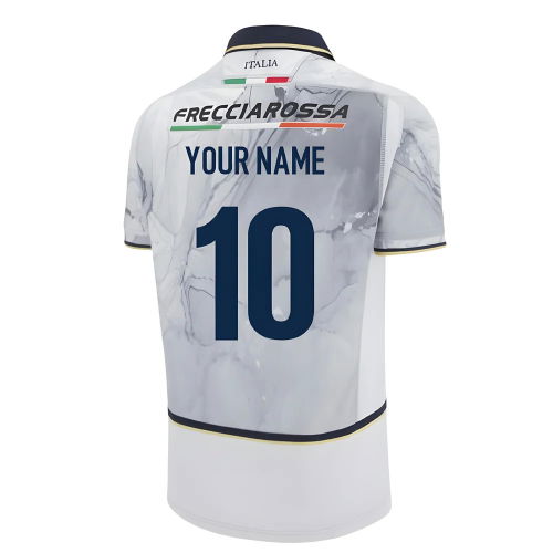 2025-2026 Italy FIR Rugby Away Shirt (Your Name)