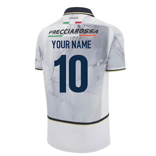 2025-2026 Italy FIR Away Rugby Shirt (Kids) (Your Name)