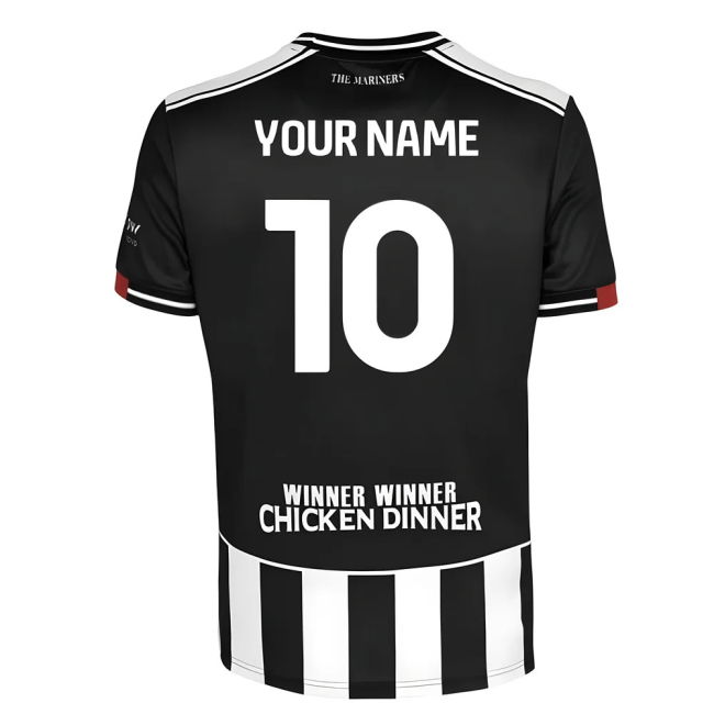 2025-2026 Grimsby Town Home Shirt (Your Name)