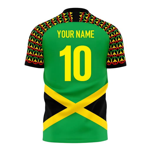 Jamaica Marley Concept Football Shirt (Libero) (Your Name)