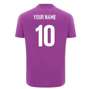 2025-2026 Scotland Leisure Rugby T-Shirt (Purple)