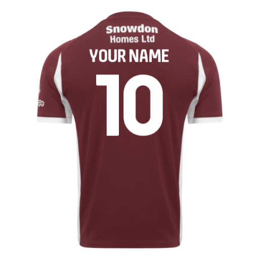 2025-2026 Northampton Town Home Shirt (Your Name)