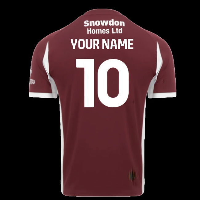 2025-2026 Northampton Town Home Shirt (Your Name)