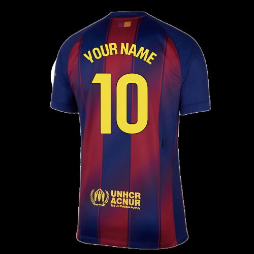 2025-2026 Barcelona Home Shirt (Your Name)