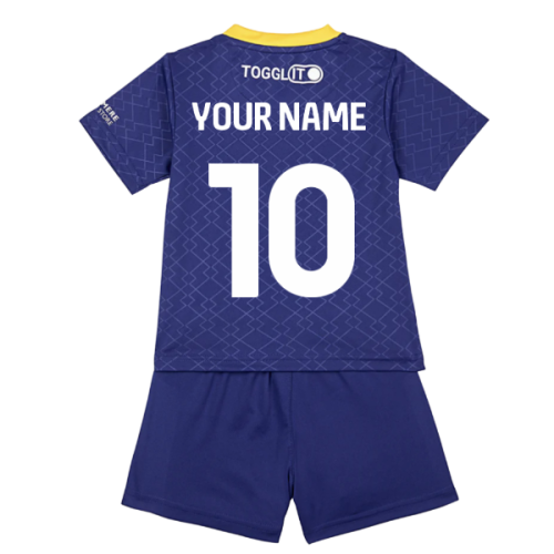 2025-2026 AFC Wimbledon Home Mini Kit (Your Name)