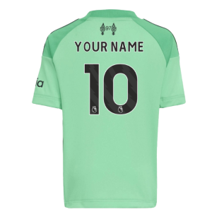 2025-2026 Liverpool Home Goalkeeper Mini Kit