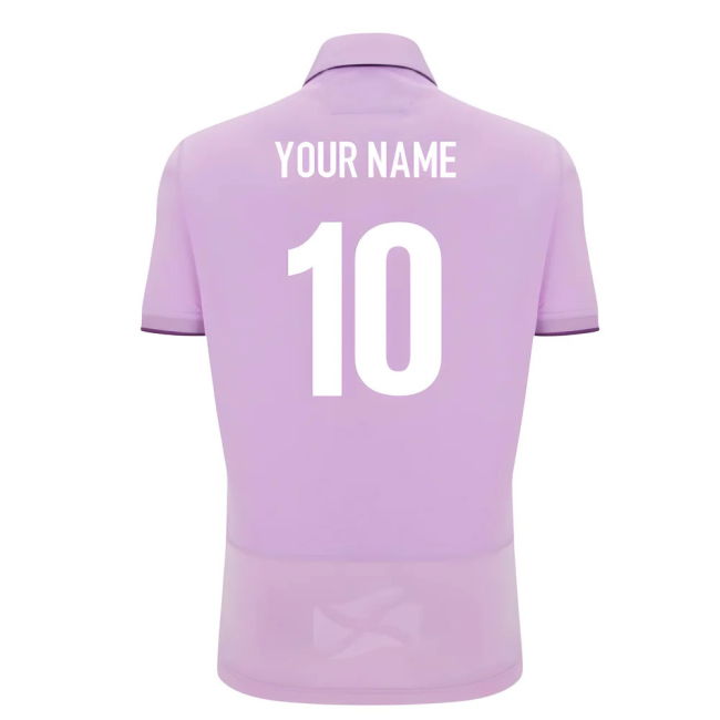 2025-2026 Scotland Rugby Cotton Away Shirt (Your Name)