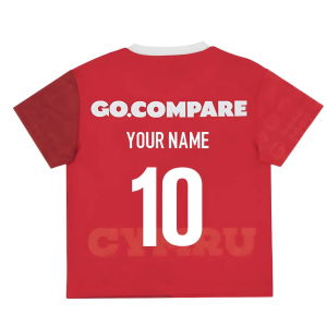 2025-2026 Wales WRU Home Baby Rugby Shirt