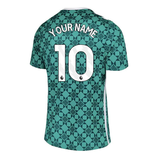 2025-2026 Sunderland Home Goalkeeper Shirt (Green) (Your Name)