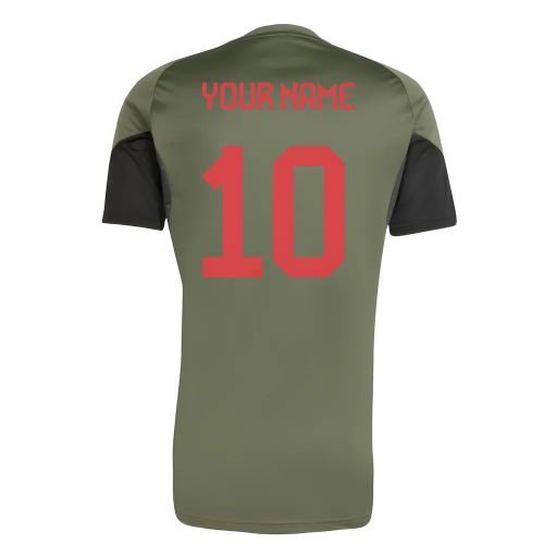 2025-2026 Bayern Munich EU Training Shirt (Base Green) (Your Name)