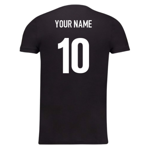 Maccabi Tel Aviv Logo T-shirt (Black) (Your Name)