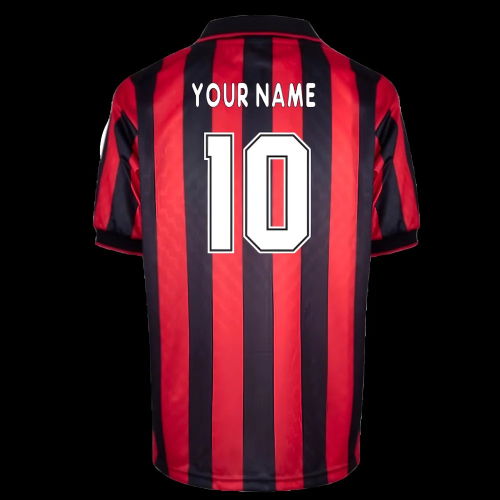 AC Milan 1996 Home Retro Shirt (Your Name)