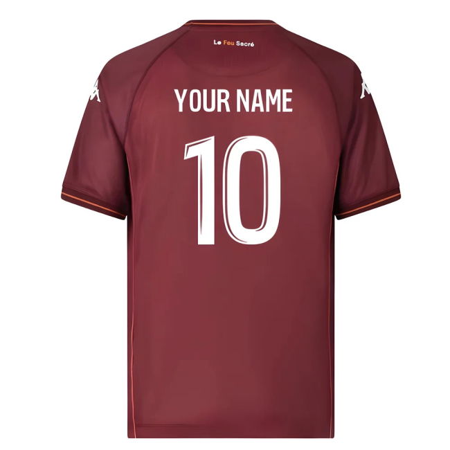 2025-2026 FC Metz Home Shirt (Your Name)