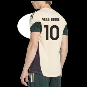 2025-2026 Juventus EU Training Jersey (Ecru Tint) (Your Name)