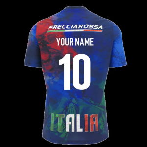 2025-2026 Italy Rugby Training Shirt (Navy)