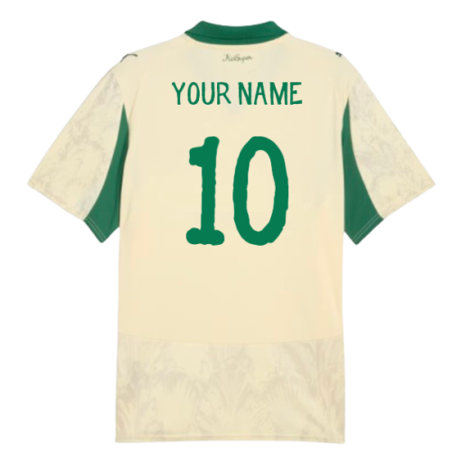 2025-2026 KIDSUPER x SE Palmeiras CWC Shirt (Vanilla) (Your Name)