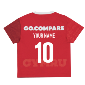 2025-2026 Wales WRU Home Rugby Mini Shirt