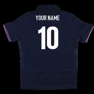 2025-2026 Scotland Home Cotton Rugby Shirt (Kids) (Your Name)