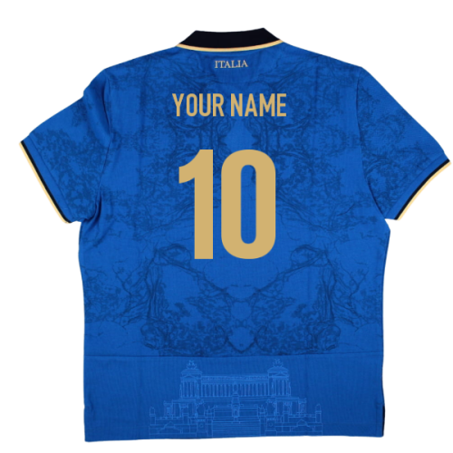 2025-2026 Italy FIR Home Cotton Rugby Shirt (Your Name)