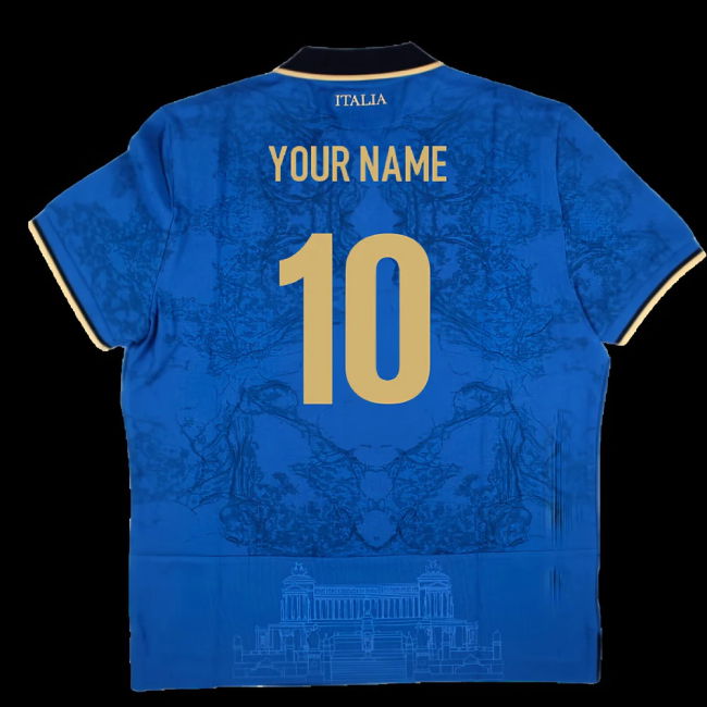 2025-2026 Italy FIR Home Cotton Rugby Shirt (Your Name)