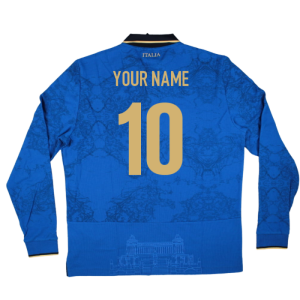 2025-2026 Italy FIR Home LS Cotton Rugby Shirt