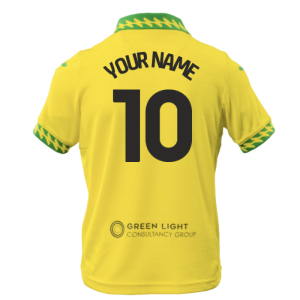 2025-2026 Norwich City Home Shirt - Kids