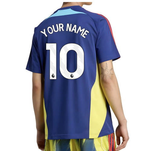 2025-2026 Arsenal UBP Tee (Victory Blue) (Your Name)